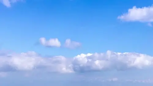 蓝天白云 天空 实拍 素材集锦 4k 素材 天空