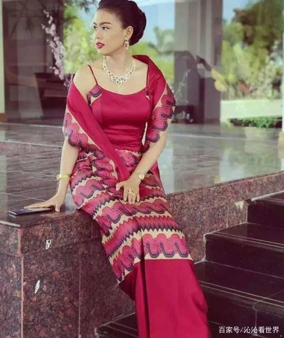 缅甸女性为什么要穿"笼基"?缅甸美女道出实情,看完长见识了