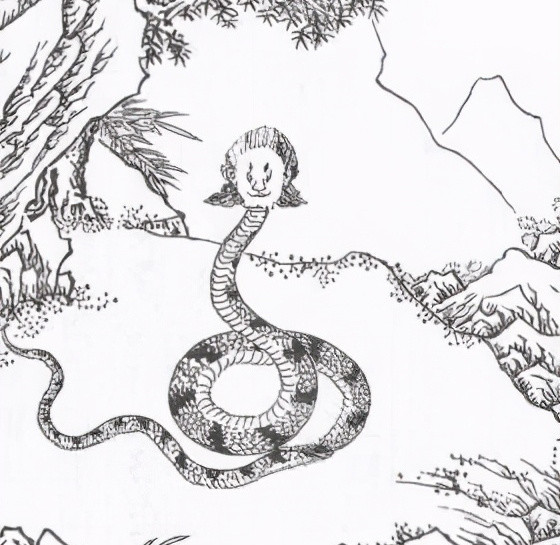 山海经中人面蛇身不食不息眼睛能控制日夜的烛龙究竟是什么生物