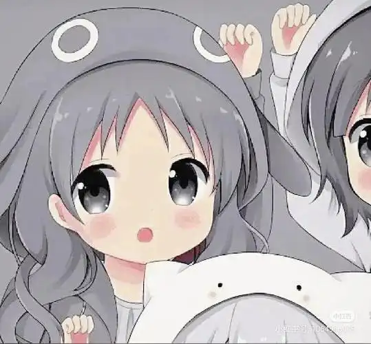 动漫三人闺蜜头像