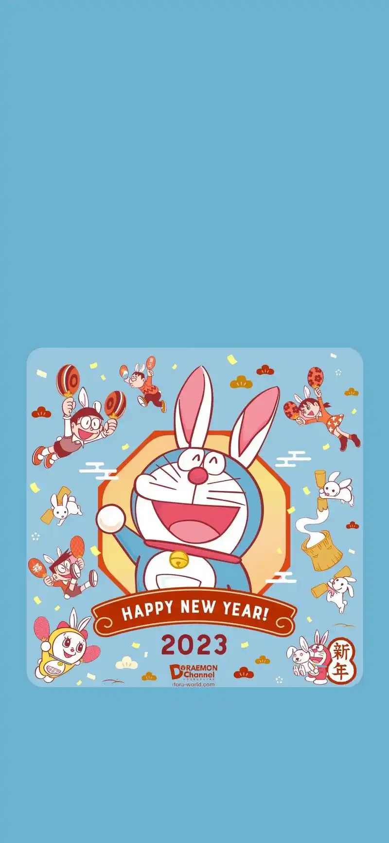 iphone壁纸 #潮图壁纸 #哆啦a梦壁纸 #新年壁纸 - 抖音