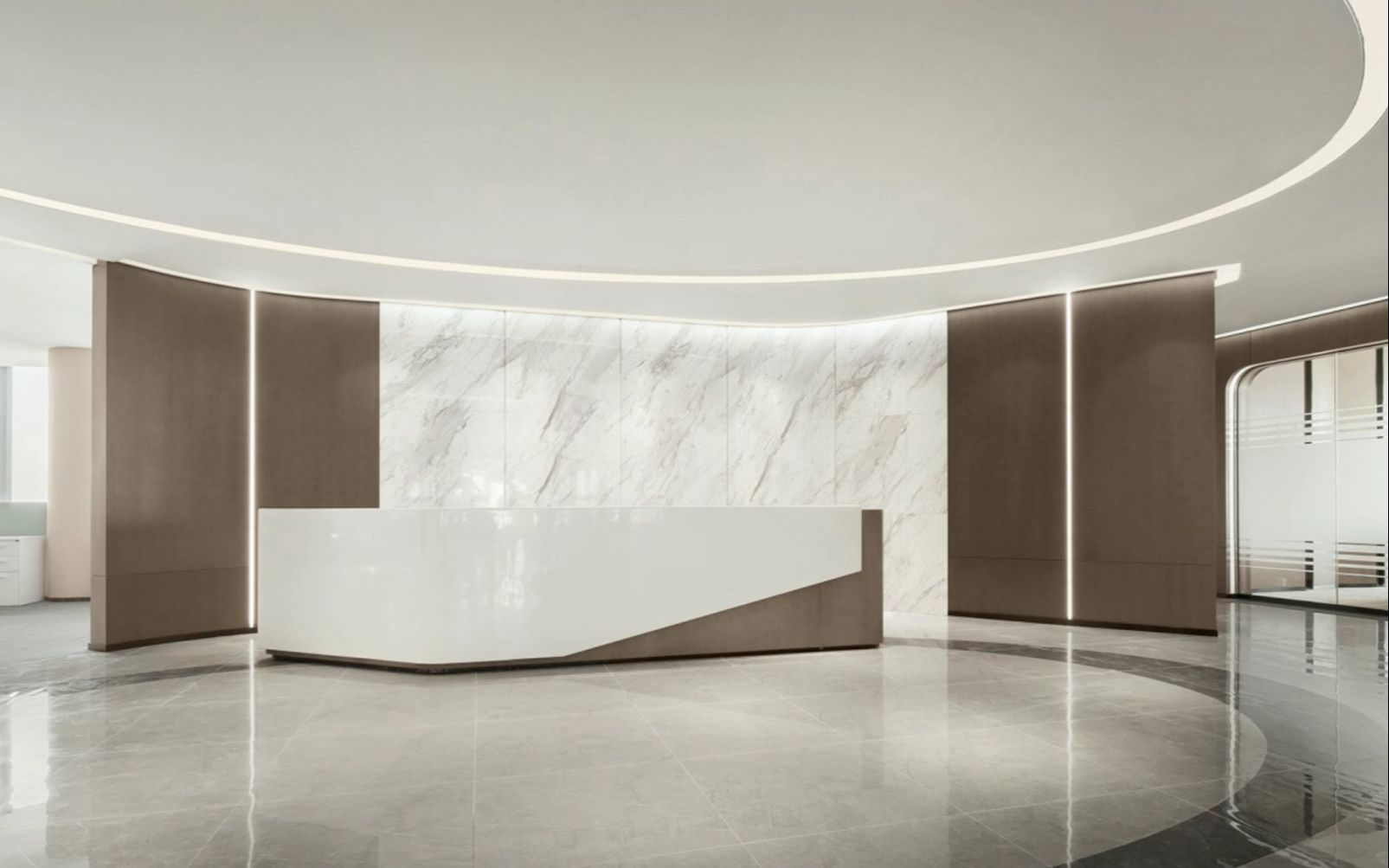 百张办公室前台背景墙效果图|办公室形象墙装修设计|企业形象墙效果图