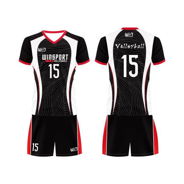 排球定制2020套装男女女款短袖队服透气球衣排球服