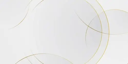 灰色简约金边金色线条展板背景