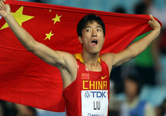 刘翔以一敌七,孤军作战歼灭整个美国跨栏国家队