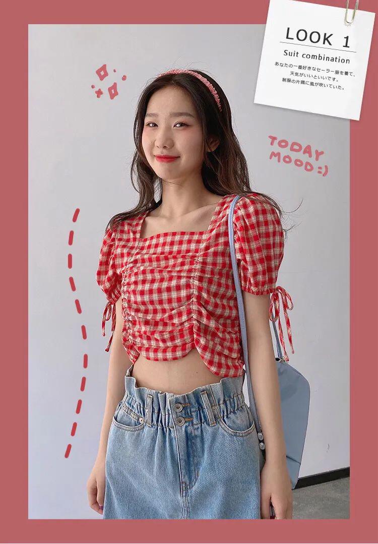 大胸女孩夏日穿搭轻松hold住甜美小性感