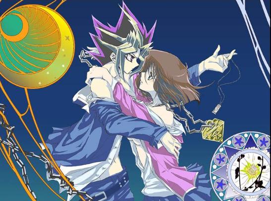 原创孔雀舞声优结婚,《游戏王》作画监督画了她和城之内结婚的贺图