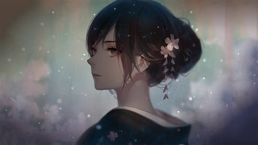 动漫可爱女生桌面高清壁纸,卡通动漫,美女,可爱,动漫,高清,壁纸,1920x