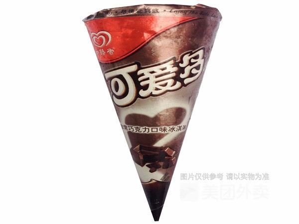 和路雪可爱多甜筒巧克力味图片