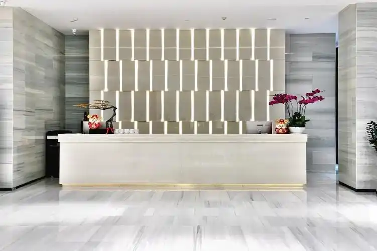 前台设计效果图颜值时代什么样的前台能撩到你