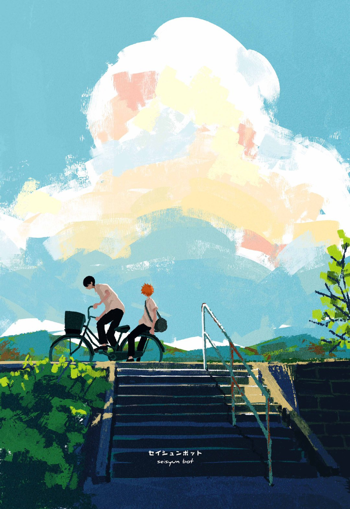 系列壁纸,好喜欢这种青春治愈的感觉啊