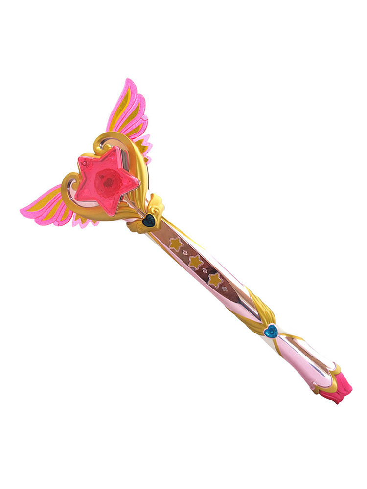 奥迪双钻巴拉拉巴拉巴拉巴啦啦小魔仙美雪星翼魔法棒变身器玩具