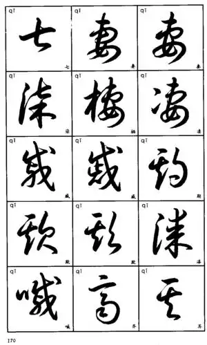 3500个行草常见字,愿能帮助书法爱好者学有所成!