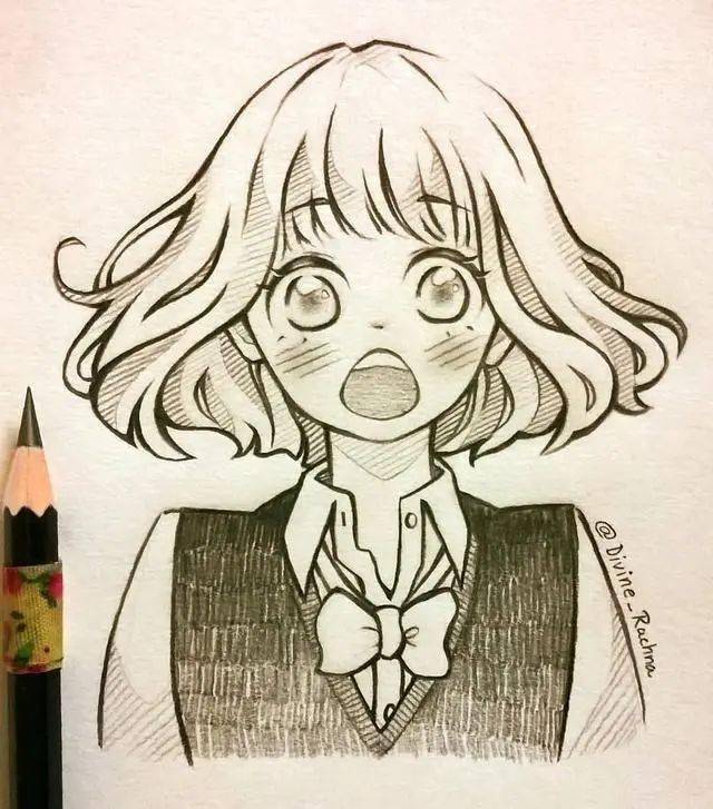 【推荐手绘】很美的手绘动漫人物,好看