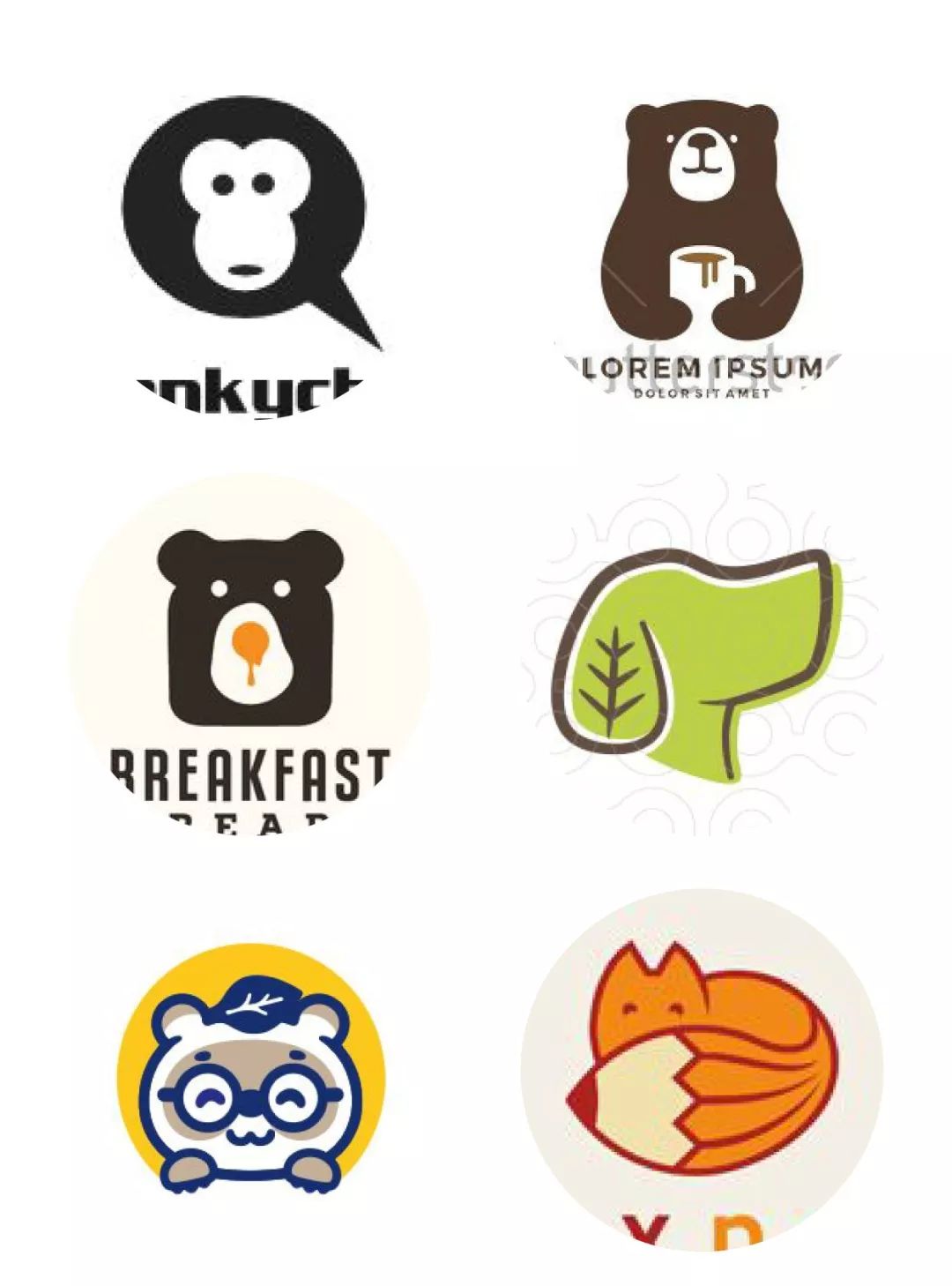 卡通logo设计作品欣赏