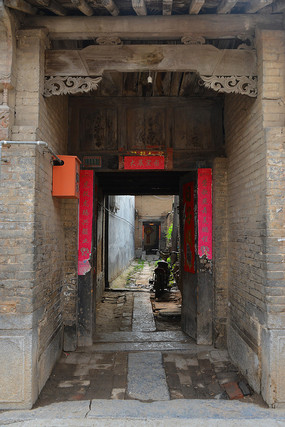 明清老房子门洞