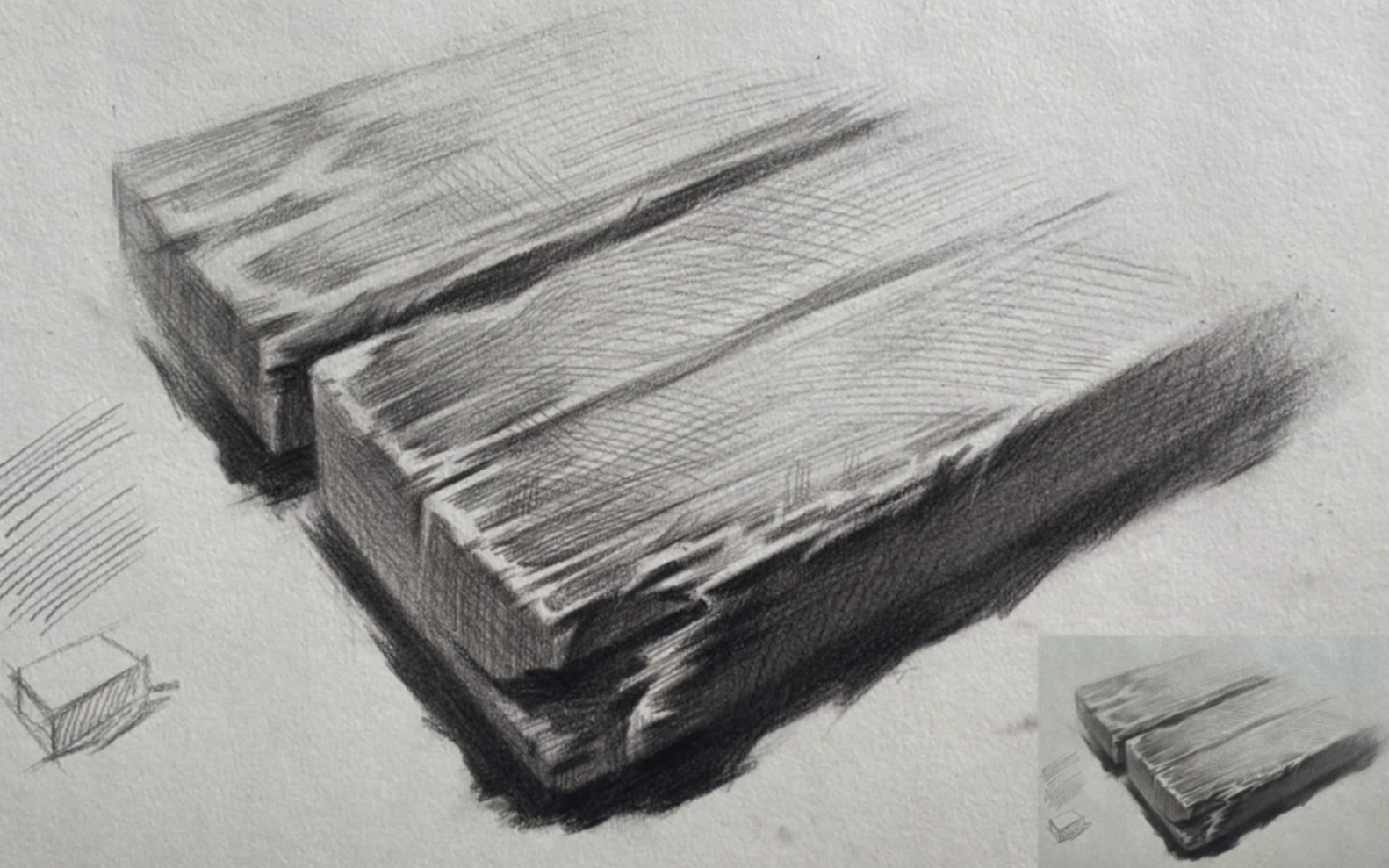 活动  第85集【素描 木质桌板画法】网课报名中