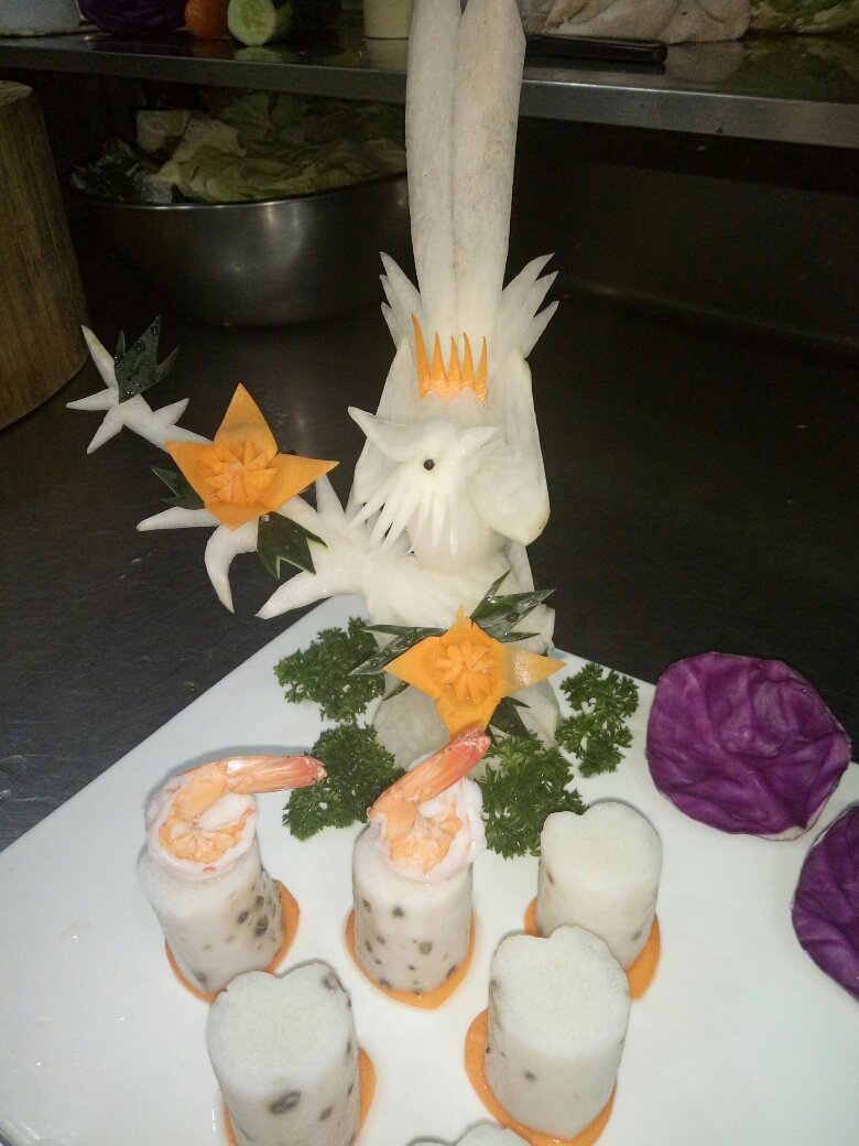 求大师 应该叫什么名字呢 怎么搭配颜色 凉菜比赛