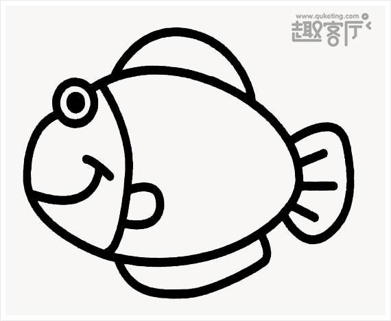 大全儿童简笔画动物海洋生物海洋动物大全组图儿童动物简笔画教程小鱼