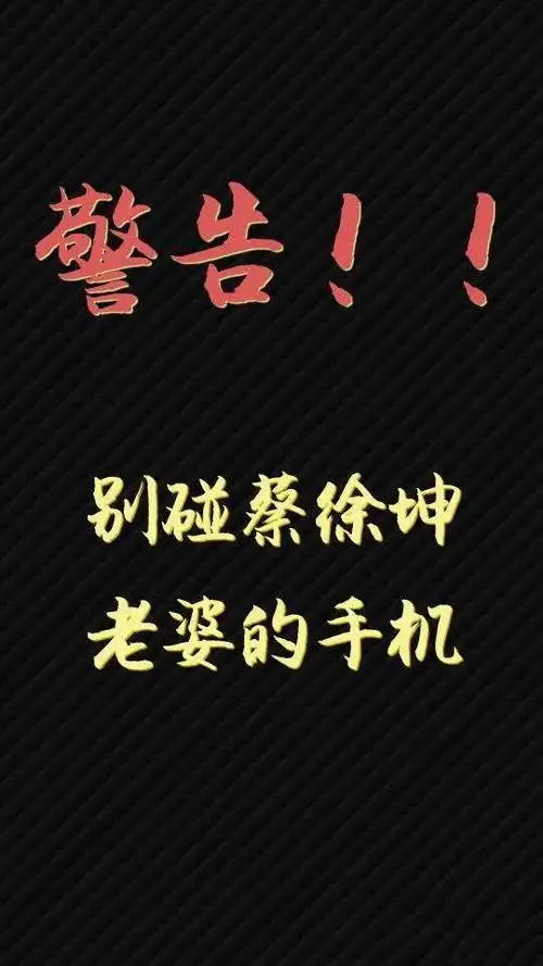 别碰手机的警告壁纸 警告别碰我手机壁纸怎么做?-图片大观-奇异网