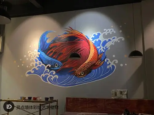 汕头灵点墙绘艺术壁材.装饰设计有限公司