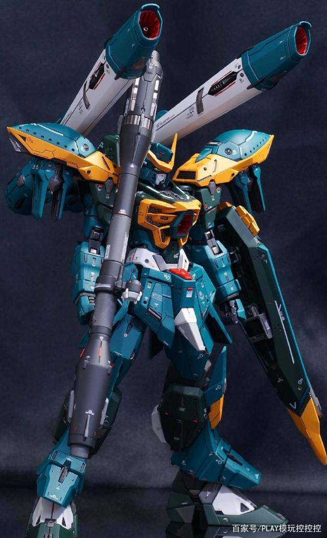 精细化涂装,机动战士灾厄高达模型