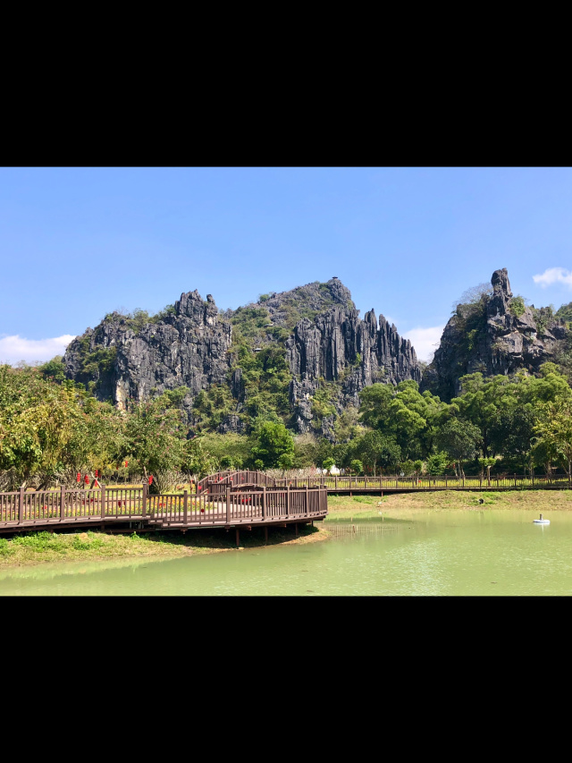 阳春春湾风景优美.