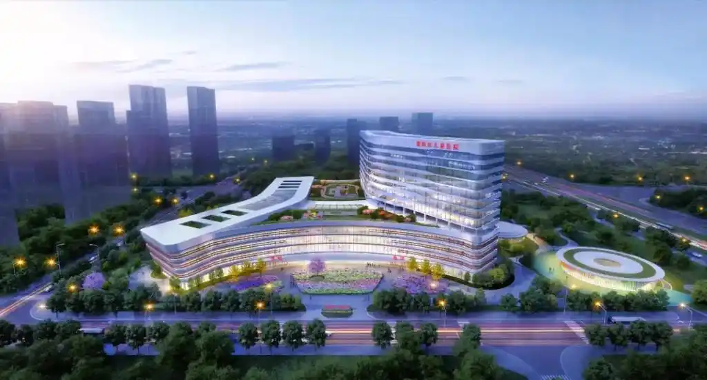 襄阳市儿童医院建设用地面积约67亩,项目位于高新区邓城大道与 - 抖音