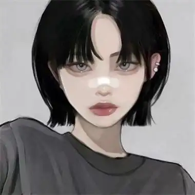 动漫女头霸气十足2022 暗黑系黑白高冷御姐动漫女头_动漫头像_美头网