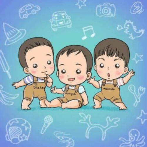 三兄弟头像三人各一张三兄弟头像三人各一张图片大全