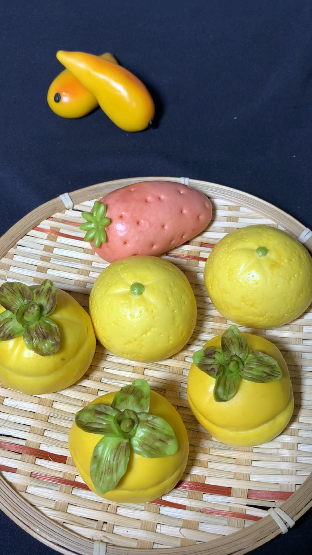 中式面点#柿柿如意,会有好事发生哦