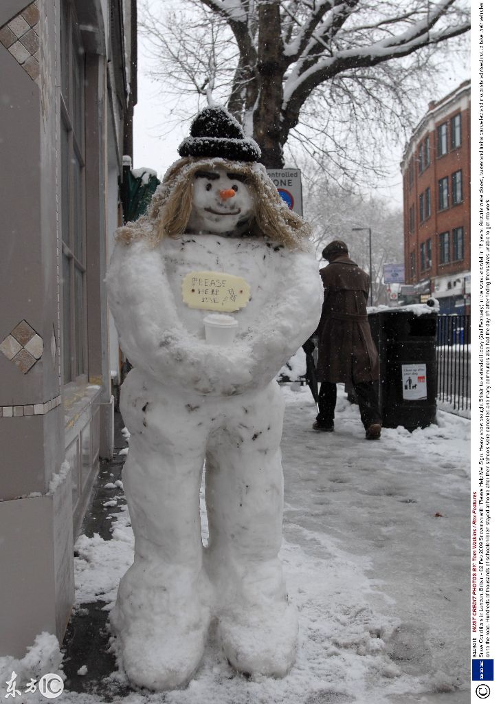 盘点世上最奇葩雪人,第三最性感雪人,第五世界最大雪人