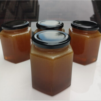 农家自产老蜂农深山野生新鲜五倍子蜂蜜衡阳土蜂蜜 褐色