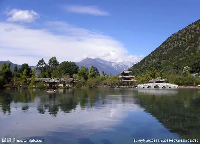 春天的山水摄影图__自然风景_自然景观_摄影图库_昵图网nipic.com