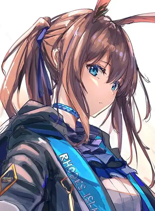 某驴耳少女:是兔子,不是驴09#二次元 #明日方舟 #阿米娅 - 抖音