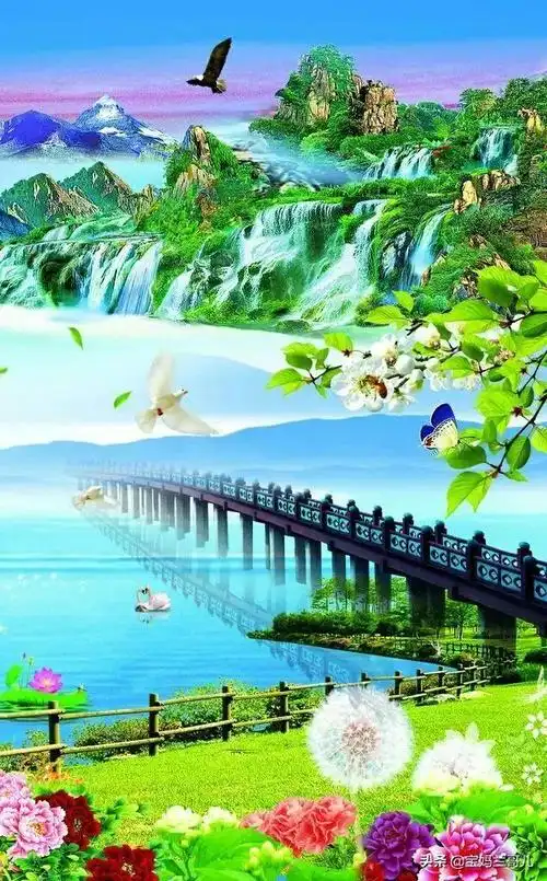 最美丽的风景图片,最美世外桃源,人间仙境风景图片,大自然的鬼斧神工