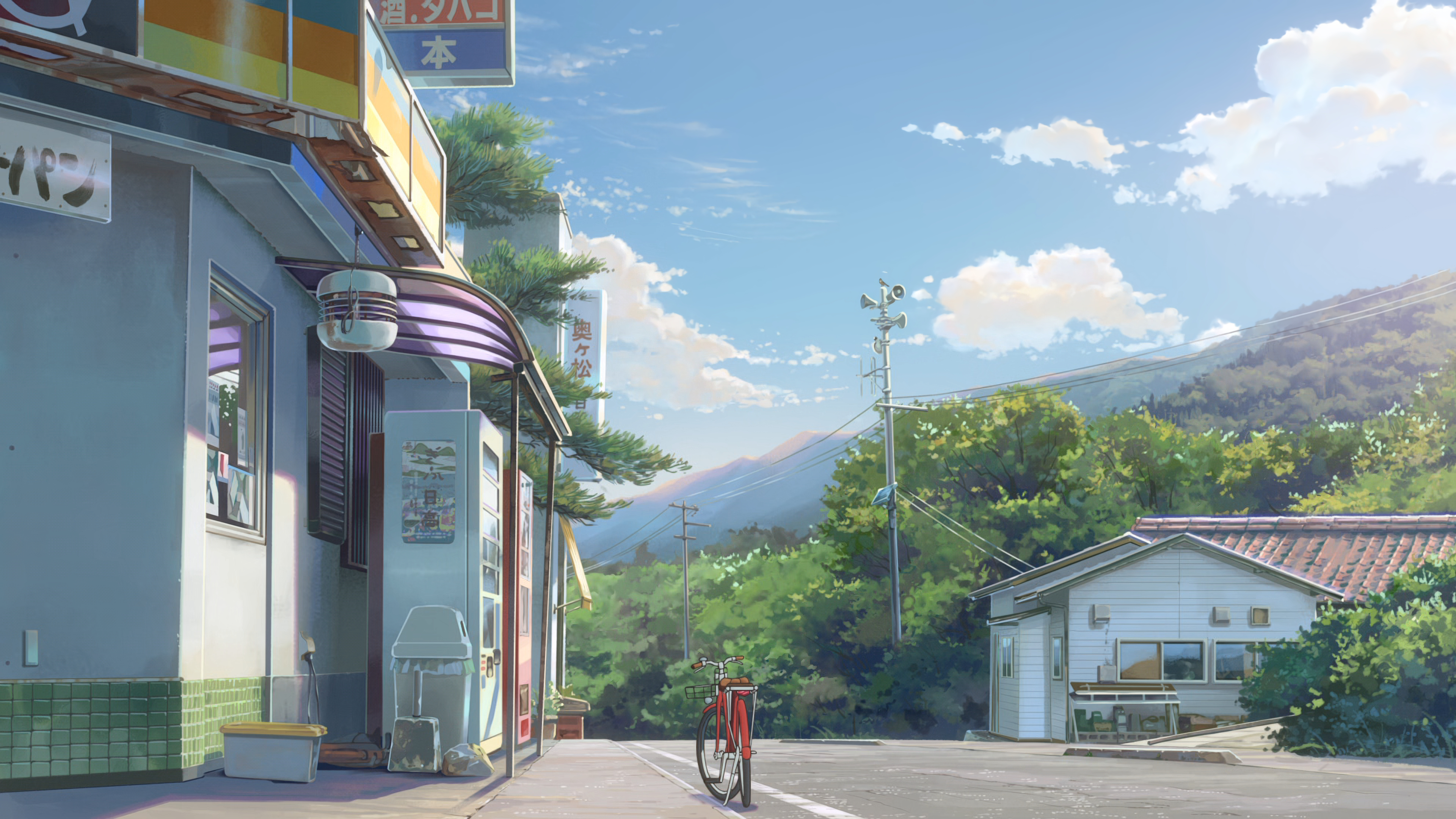 超治愈唯美动漫场景图片壁纸