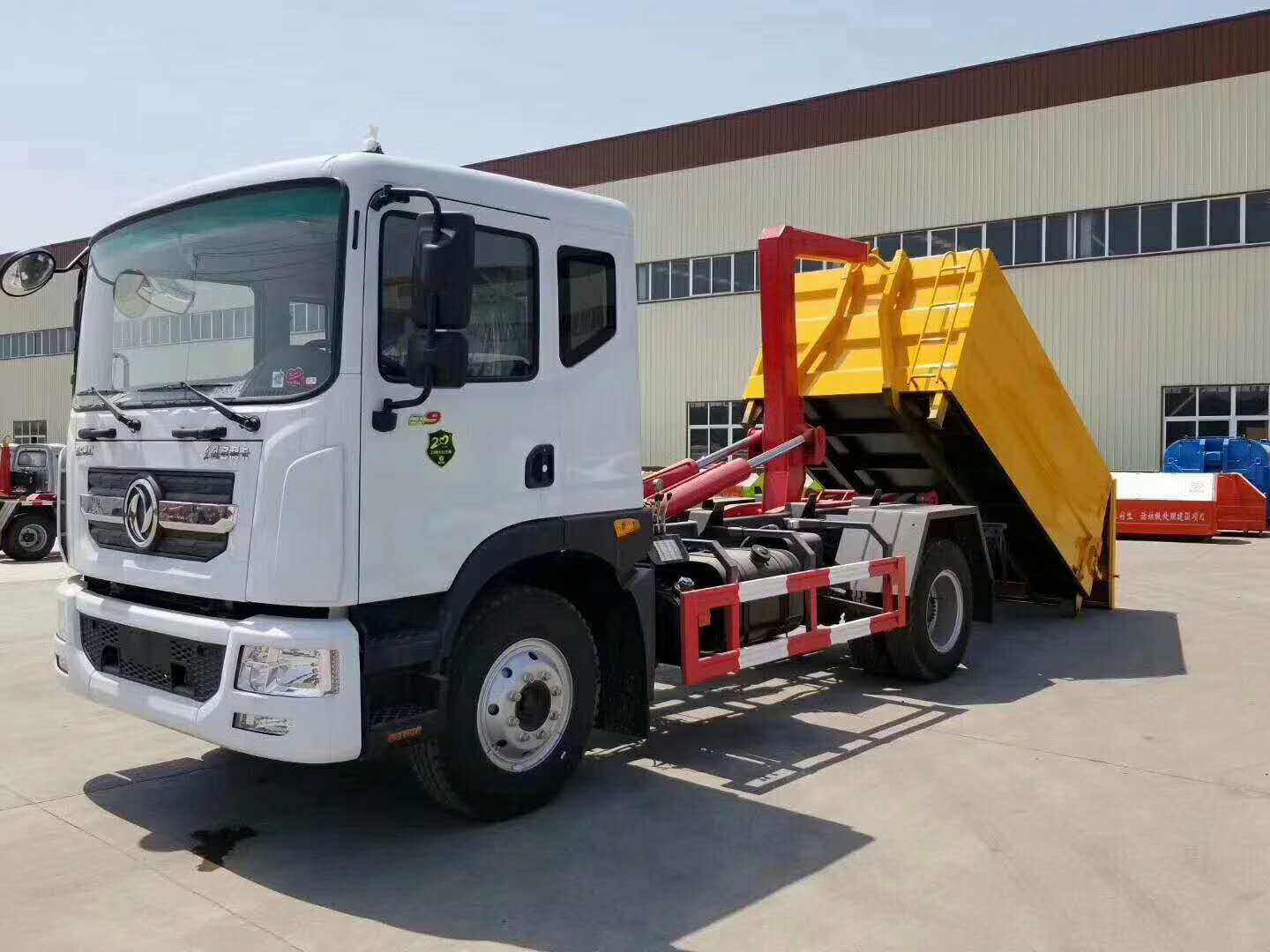 东风10吨国五勾臂垃圾车-勾臂垃圾车-环卫车-车型展示-鞍山市-专用车