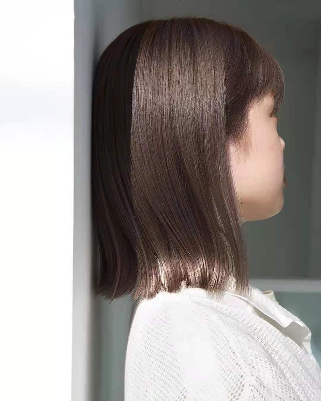 巧克力色头发图片(不用) - 赤虎壹号