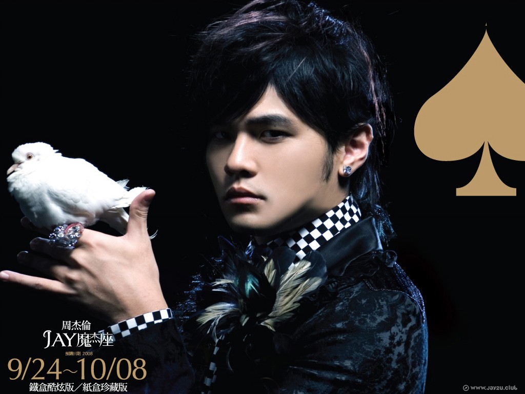 电脑桌布周杰伦魔杰座跨时代封面桌布补