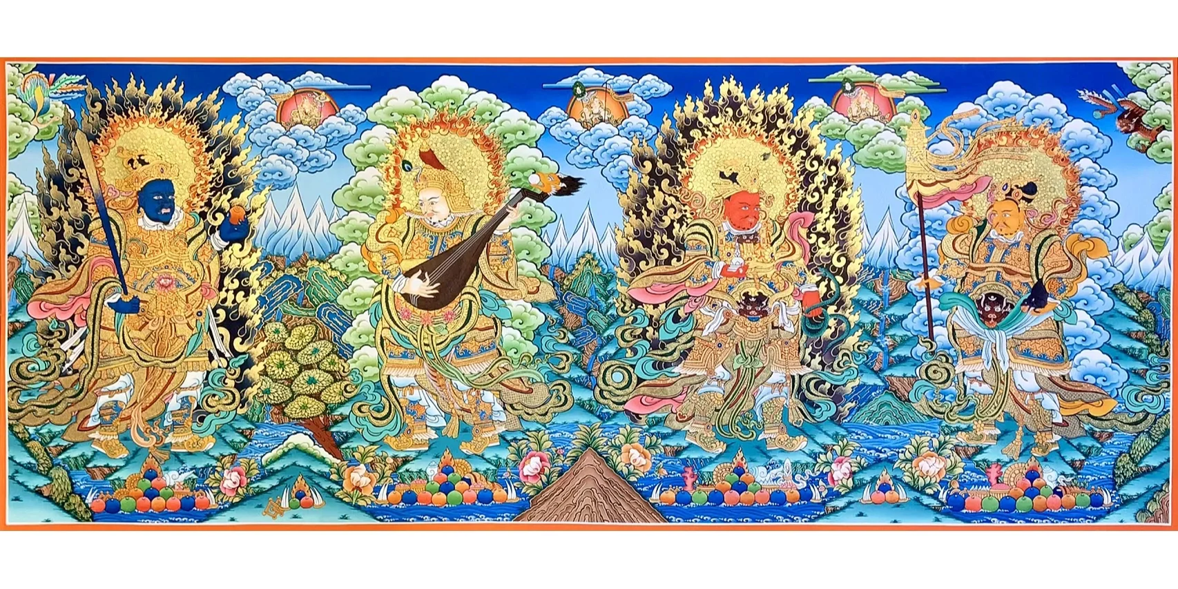 四大天王风调雨顺