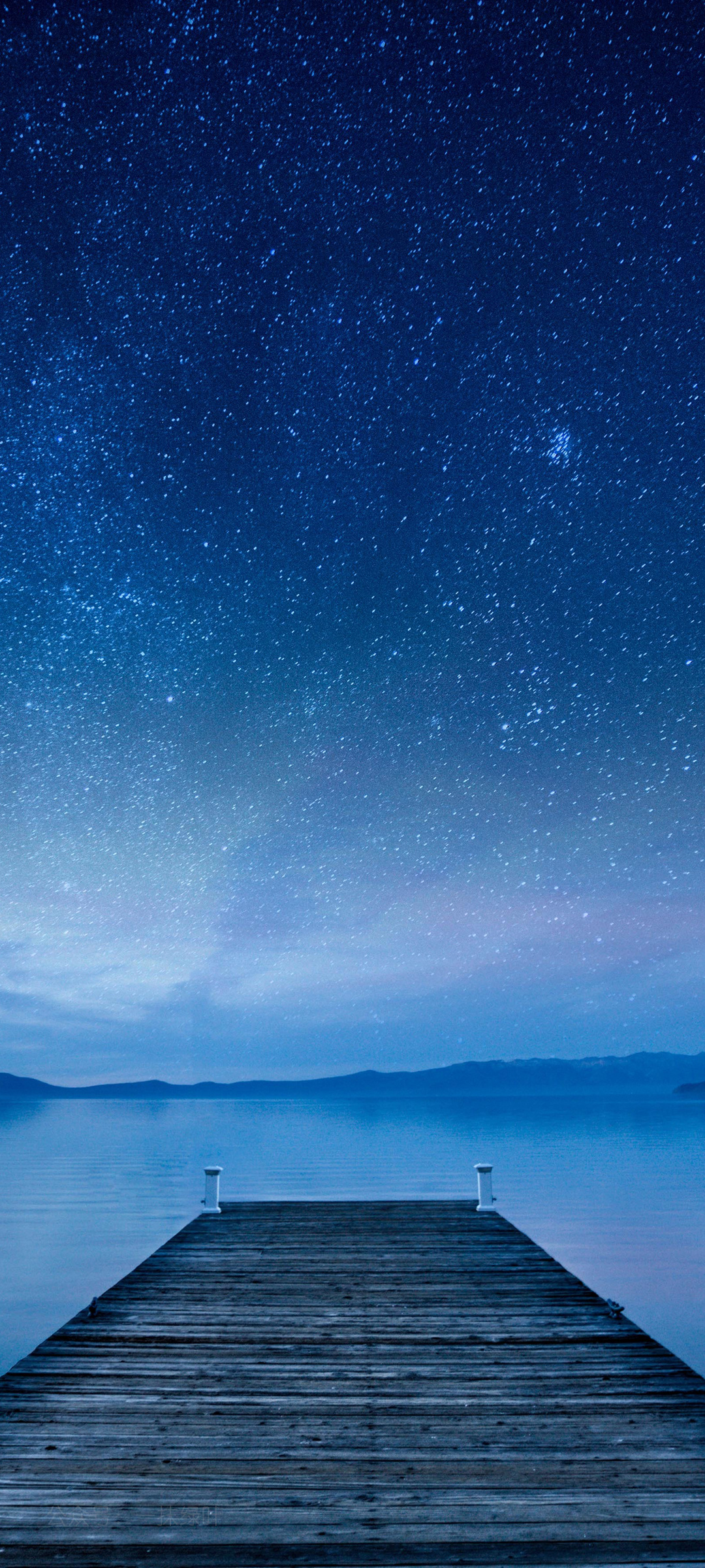 唯美星空壁纸少女心