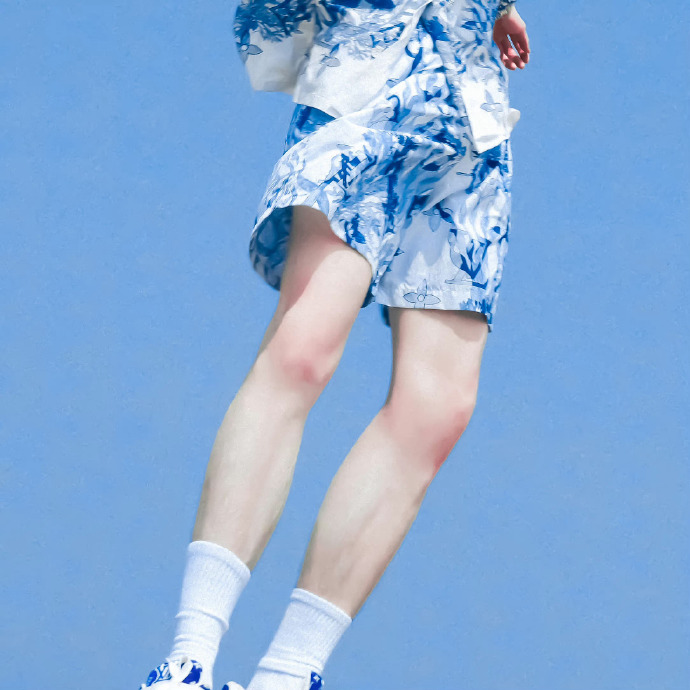 看上白敬亭的腿了##白敬亭工作室big胆