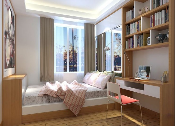 10款绝美的榻榻米卧室方案,面积小的快收藏