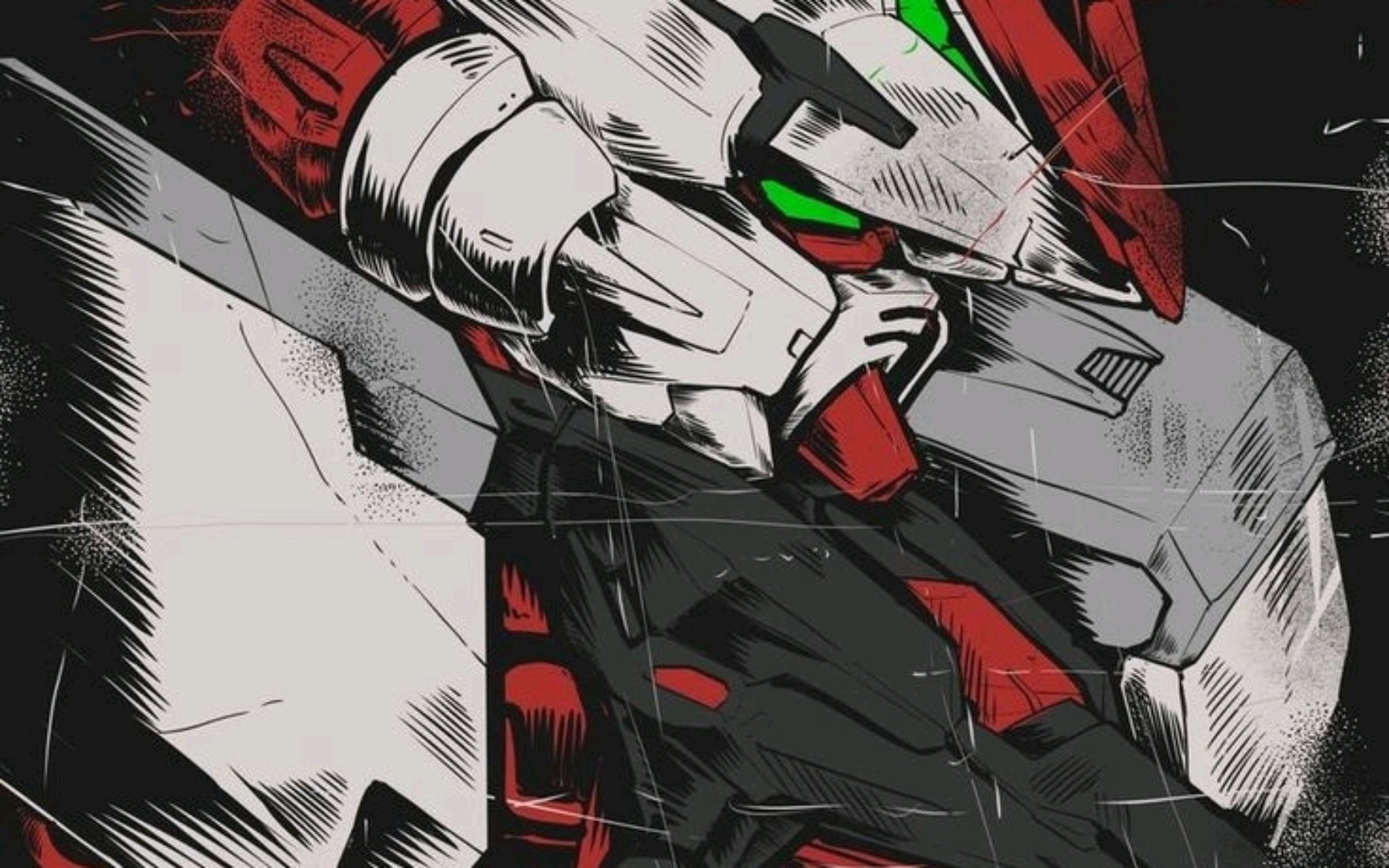 红异端高达壁纸头像,需要的私信跟我要!