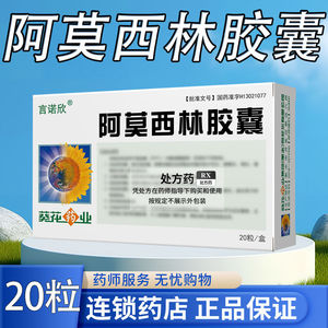 葵花药业 阿莫西林胶囊 0.