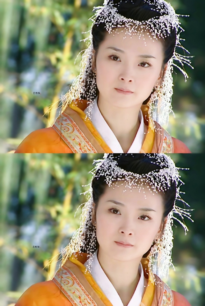 聊斋之花姑子##王艳##钟素秋##古装女神##童年女神