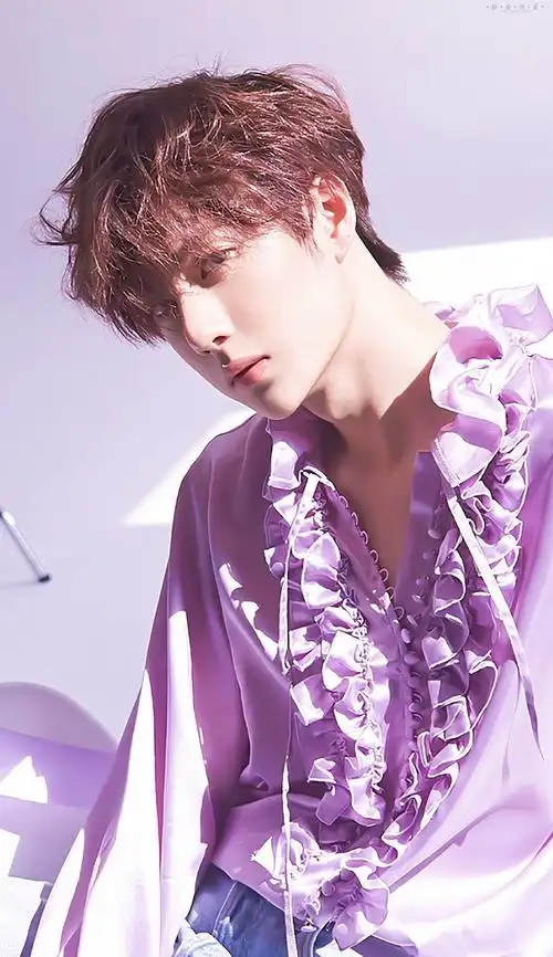 王一博能驾驭任何颜色1紫系列