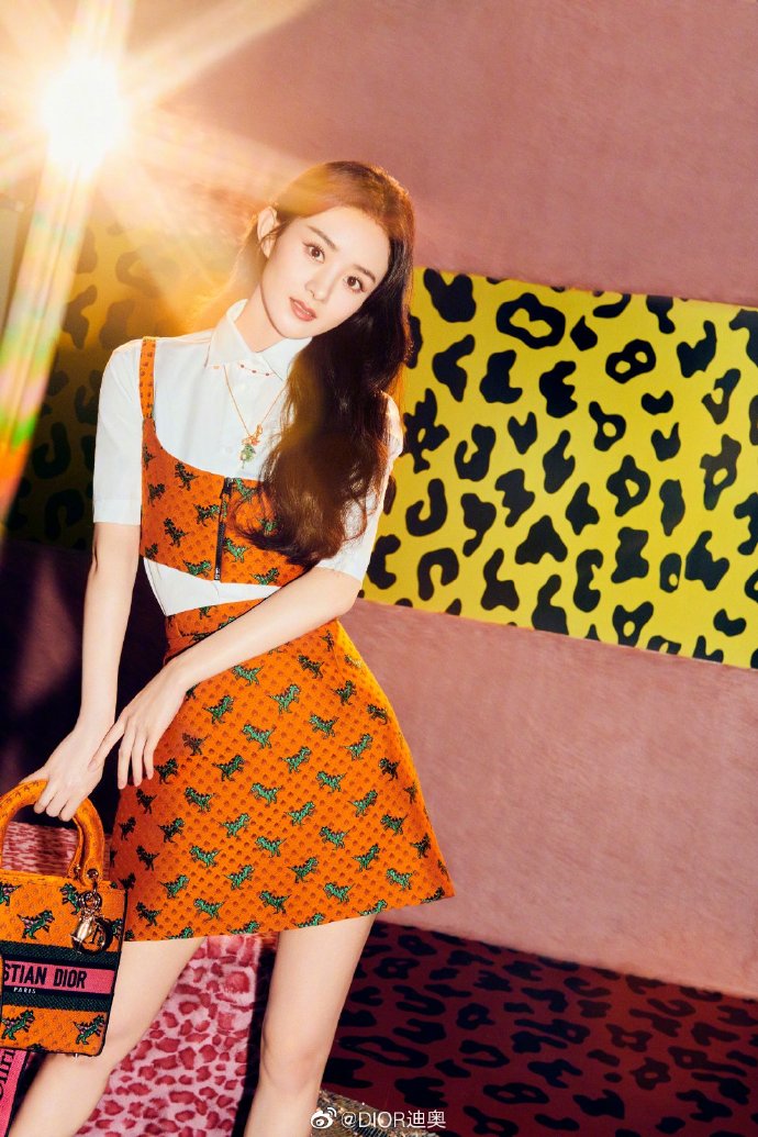 迪奥品牌大使赵丽颖