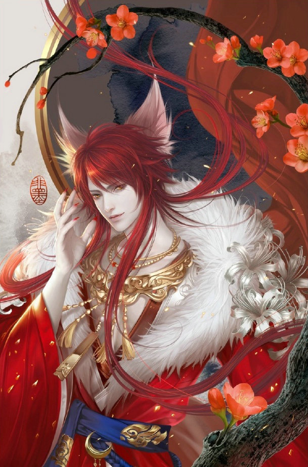 二次元里颠倒众生的九尾狐妖,集气质,帅气于一身